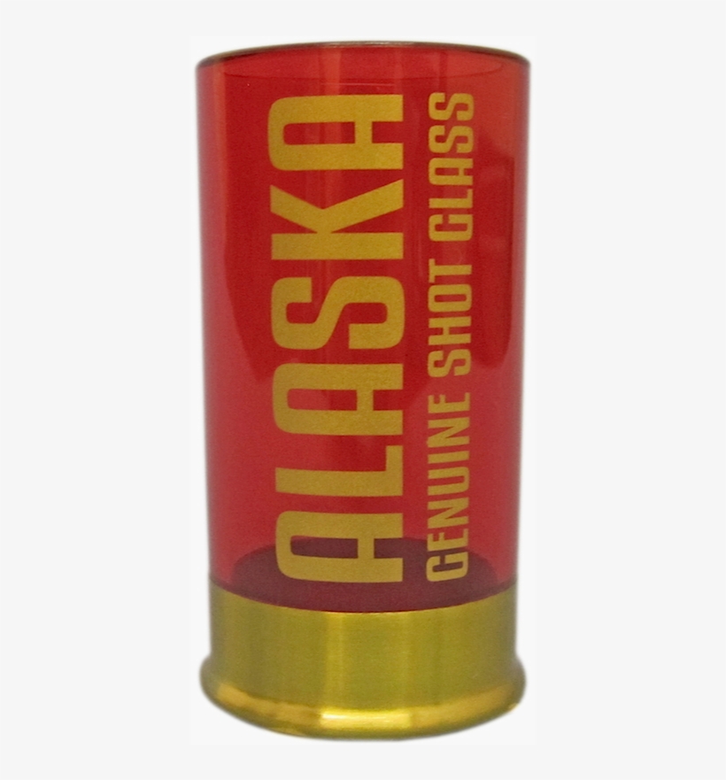 Red Shotgun Shell Shot Glass - Energy Drink, transparent png #9504662
