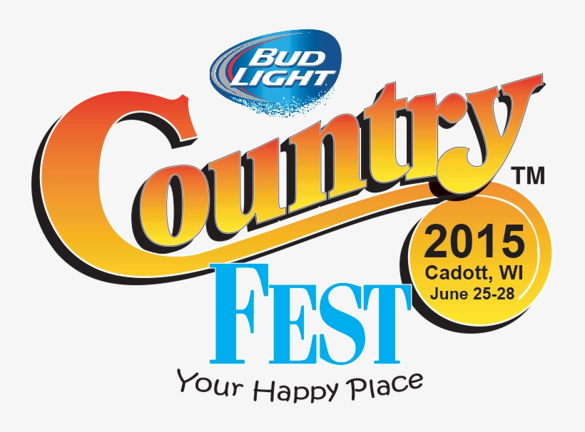 New Country Fest Logo - Miller Lite, transparent png #9505003