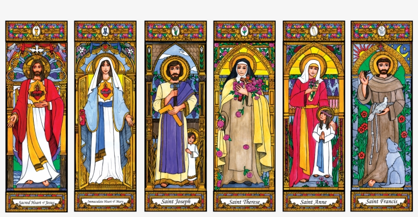 Stained Glass, transparent png #9505145