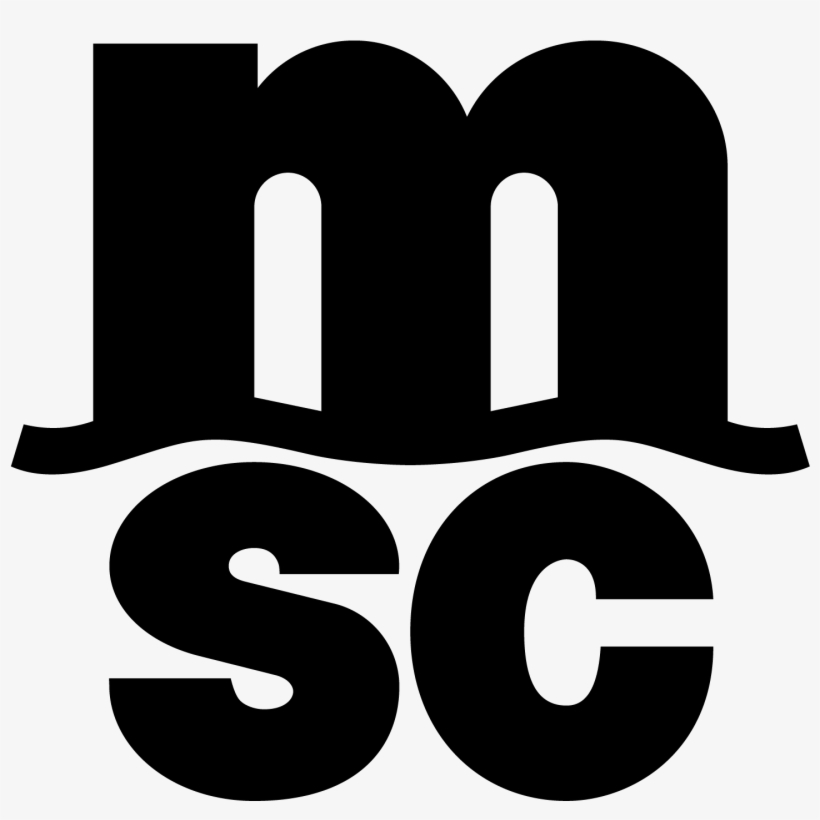 Logo Msc Cargo - Mediterranean Shipping Company, transparent png #9505287
