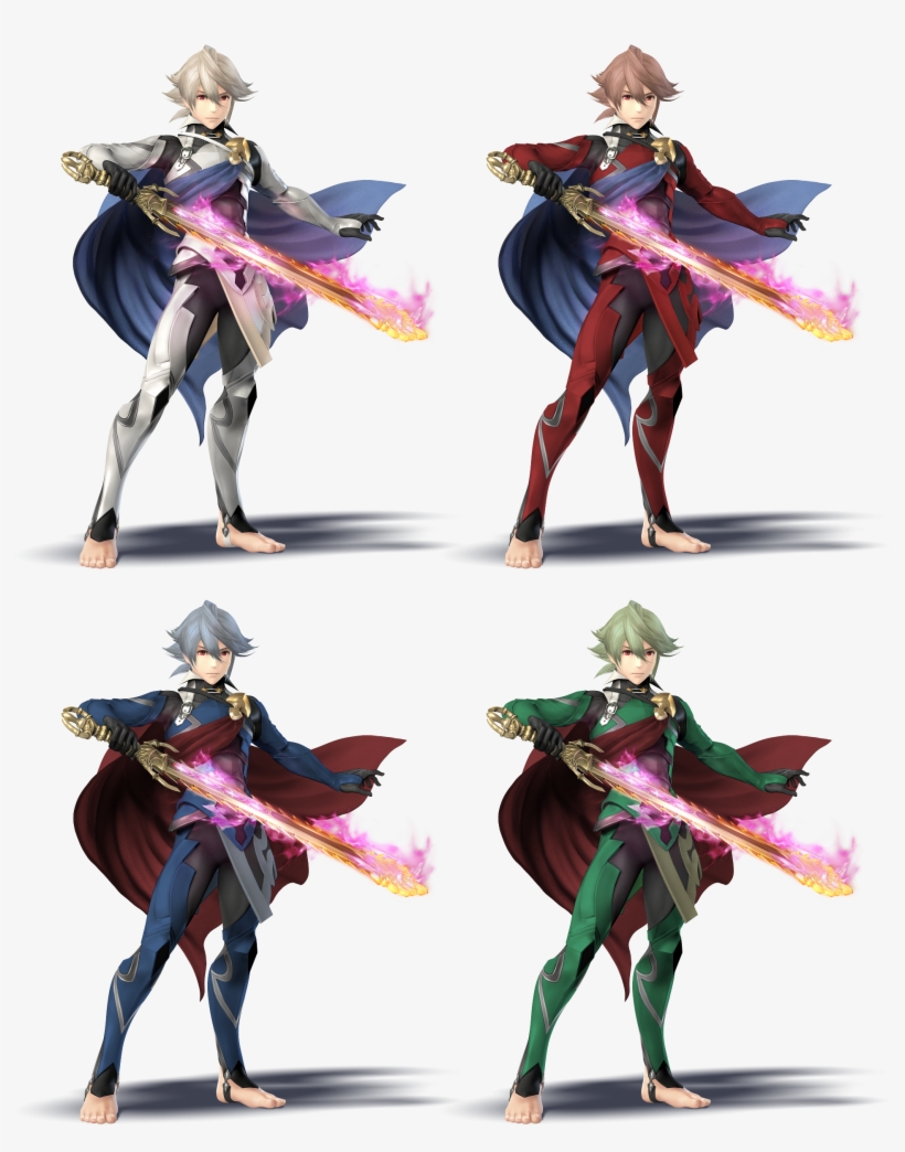 Topic Trailer De Corrin - Corrin Smash Colors, transparent png #9505470