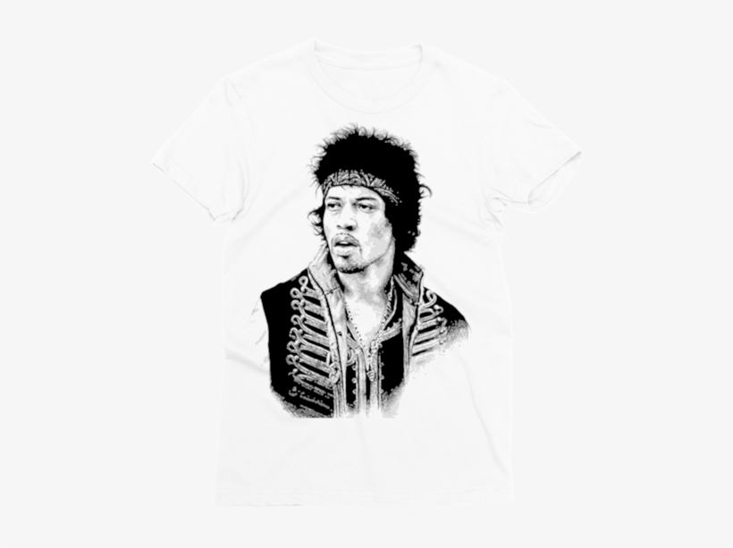 Jimi Hendrix 3 ﻿classic Sublimation Women's T-shirt - Jimi Hendrix, transparent png #9505611