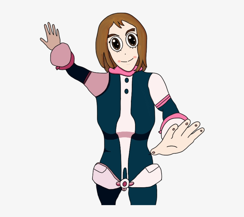 Tsuyu Tag My Hero Academia Art - Cartoon, transparent png #9505936