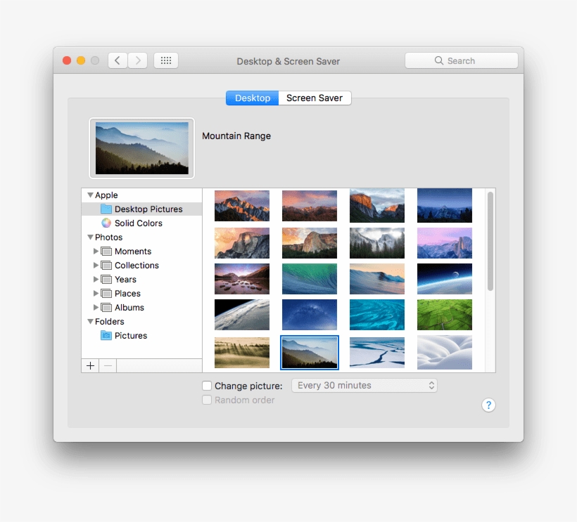 How To Change Desktop Picture On Mac - Mac Os High High Sierra, transparent png #9506550
