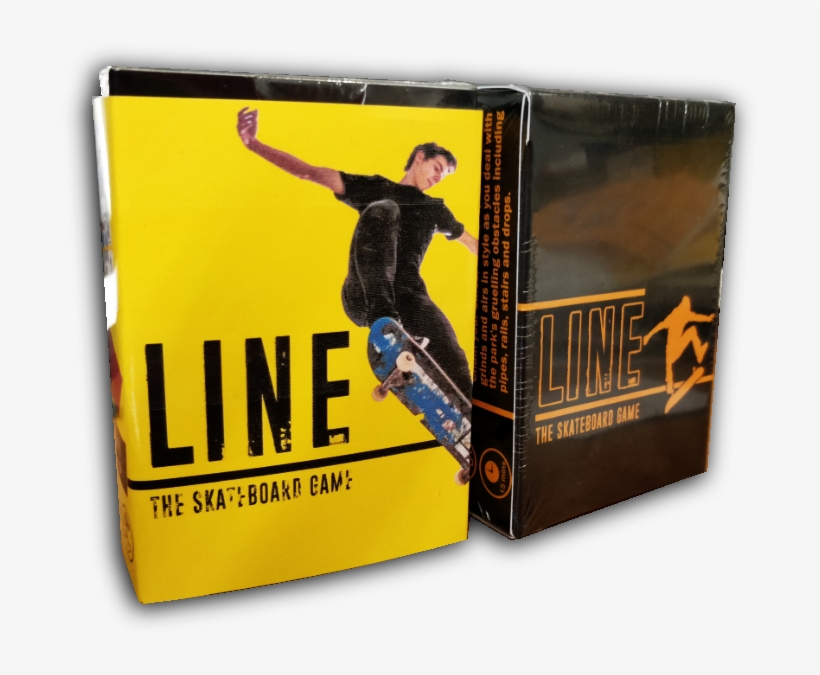 How To Play Line Skateboard Card Game - Freeride, transparent png #9506625