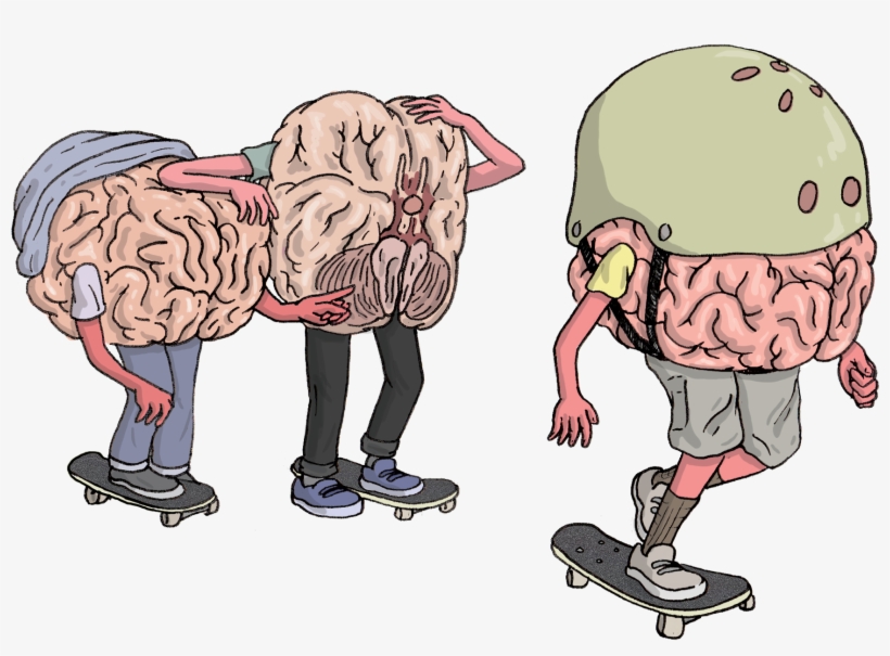 It's Worth Noting That There's Been No Significant - Skateboarders Brain, transparent png #9506661