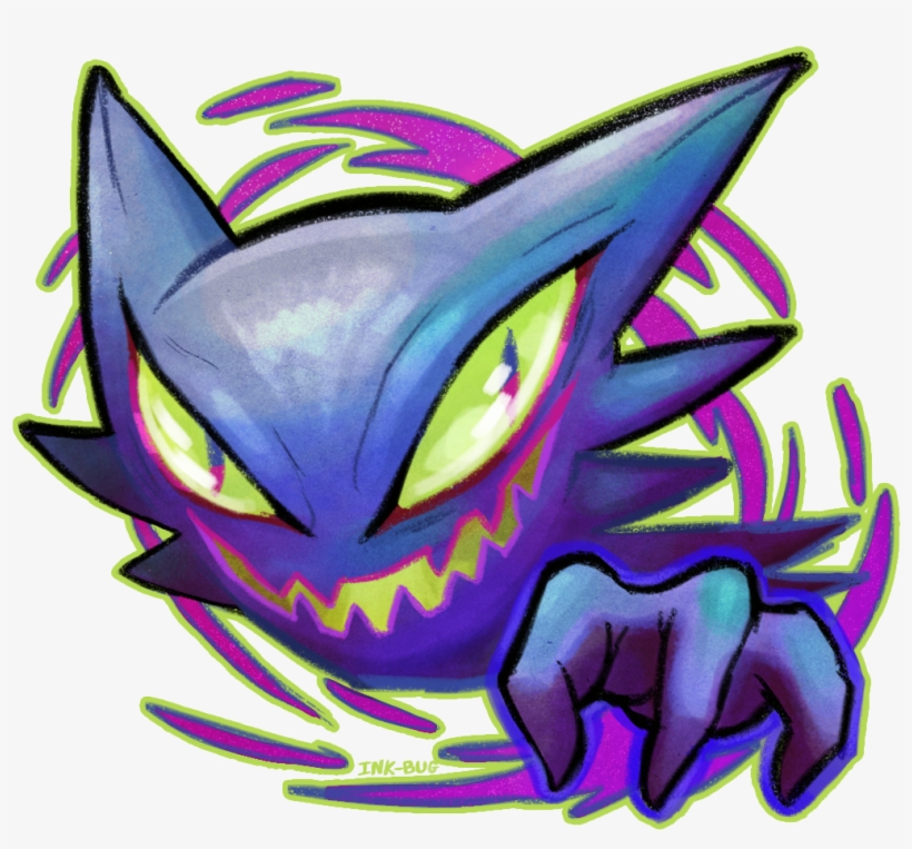 I Made A Haunter For My Friend Albinolupin - Illustration, transparent png #9506663