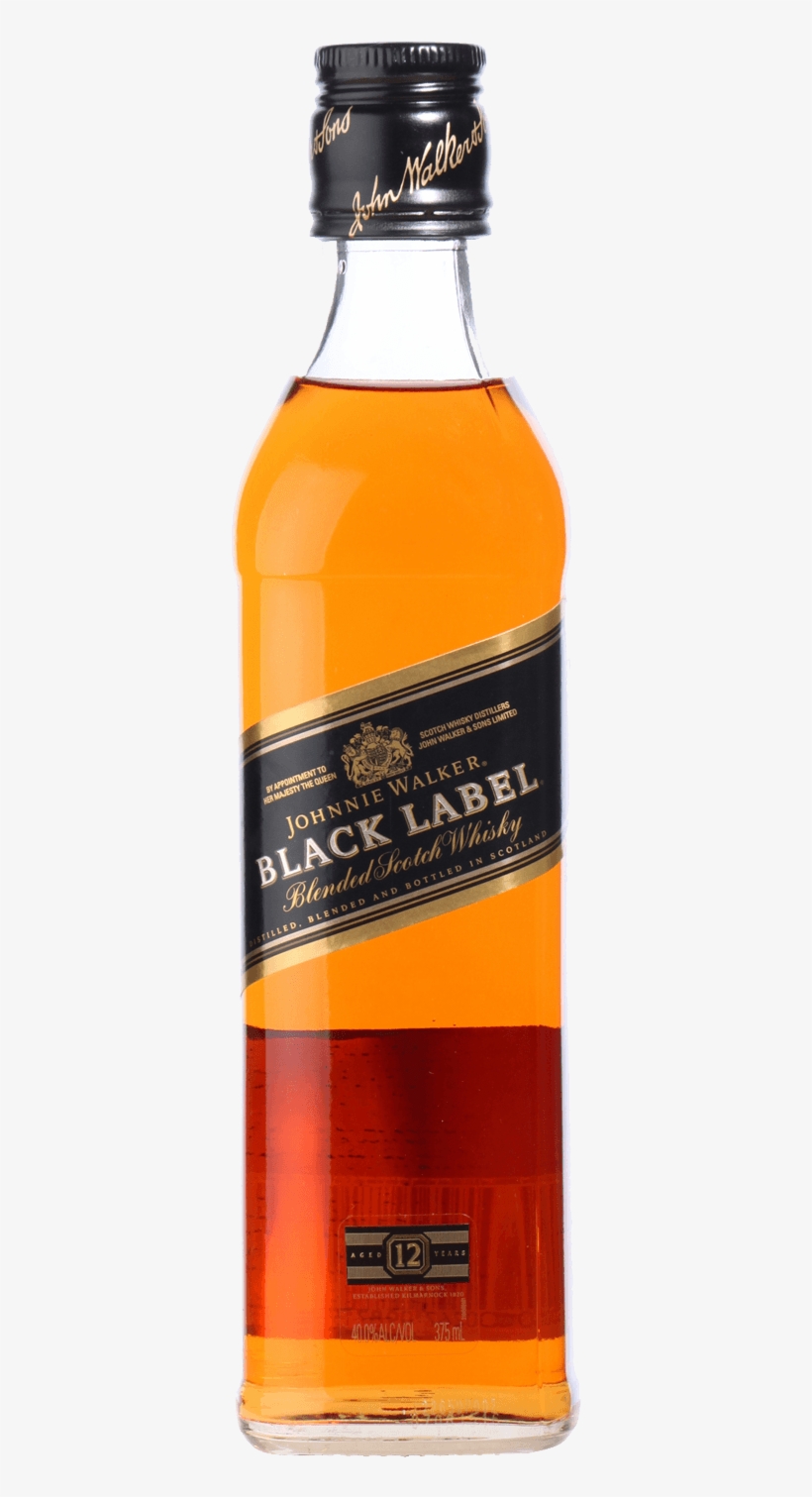 Uncorkit - Johnnie Walker Black Label 375ml, transparent png #9506696