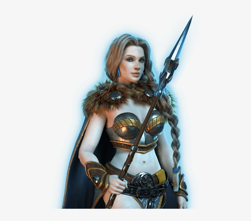 Call Of The Valkyries - Woman Warrior, transparent png #9507531