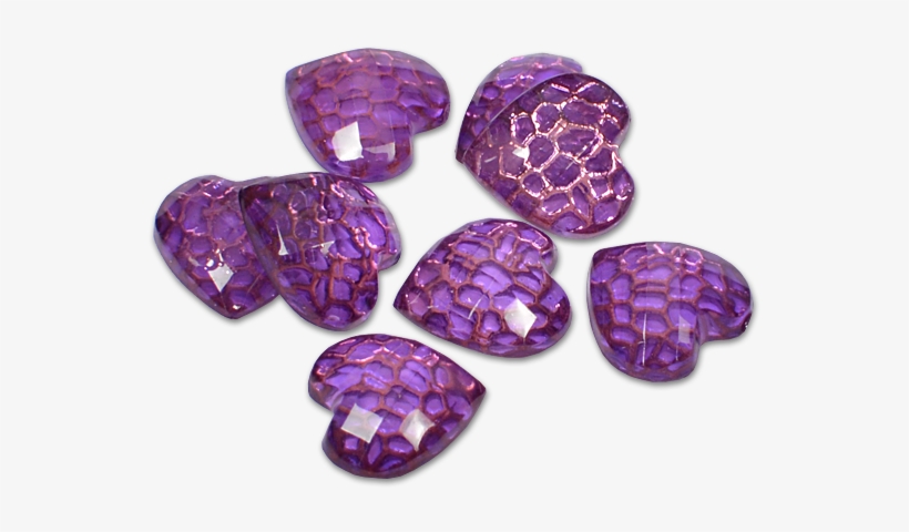 Cuore Viola Png - Gemstone, transparent png #9508063