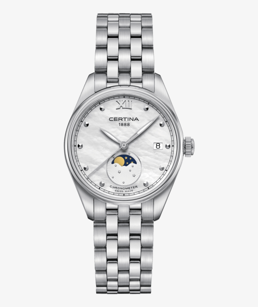 Ds-8 Lady Moon Phase - Certina Ds 8 Lady Moon Phase, transparent png #9508586