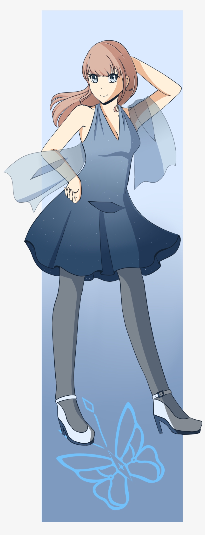 Miyuki Prom - Cartoon, transparent png #9508658
