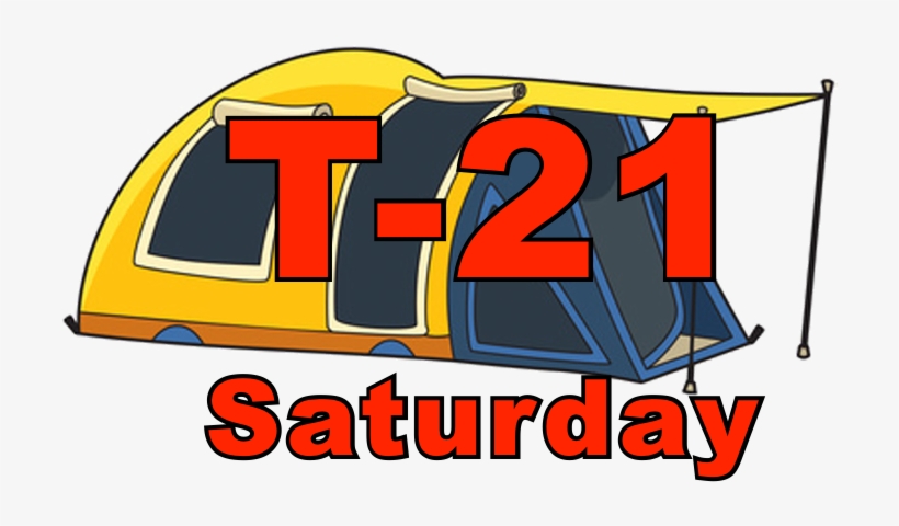 Campsite T-21 Saturday, transparent png #9508947