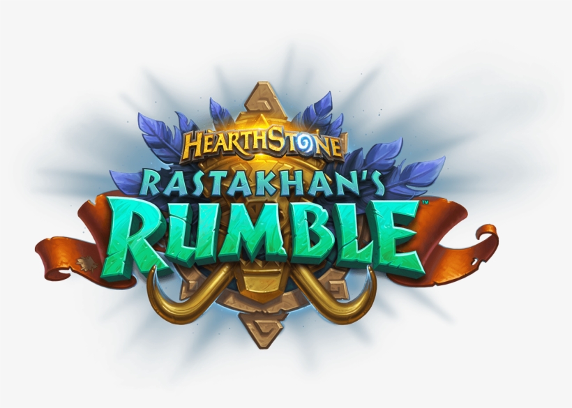 Rastakhan's Rumble Official Twitch Card Reveal Livestream - Hearthstone Rastakhan's Rumble Logo, transparent png #9509049