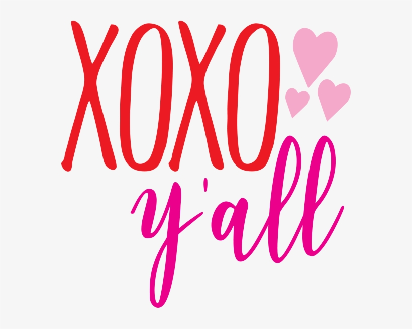 Everyday Party Magazine Xoxo Y'all - Xoxo Yall, transparent png #9509945