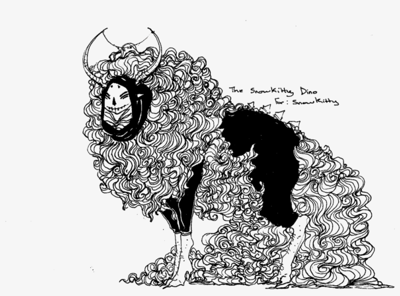 The Snowcat Lineart Pap By W H - Illustration, transparent png #9510188