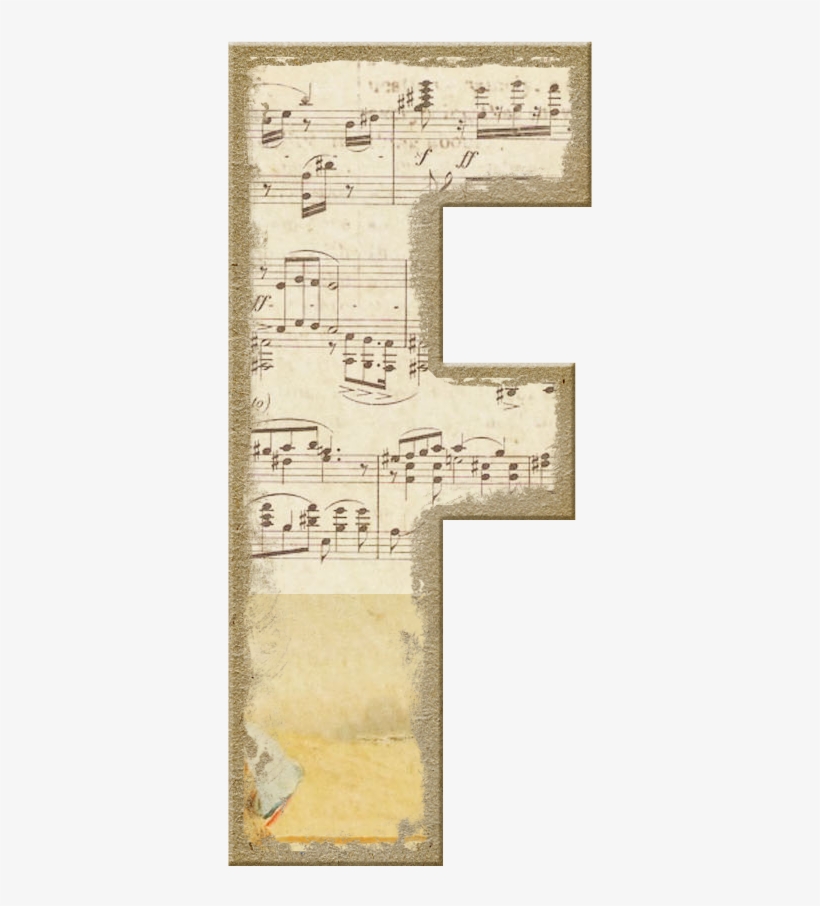Ꭿϧc ‿✿⁀ Letter F, Vintage Paper, Pergamino, Sheet - Floor Plan, transparent png #9510568