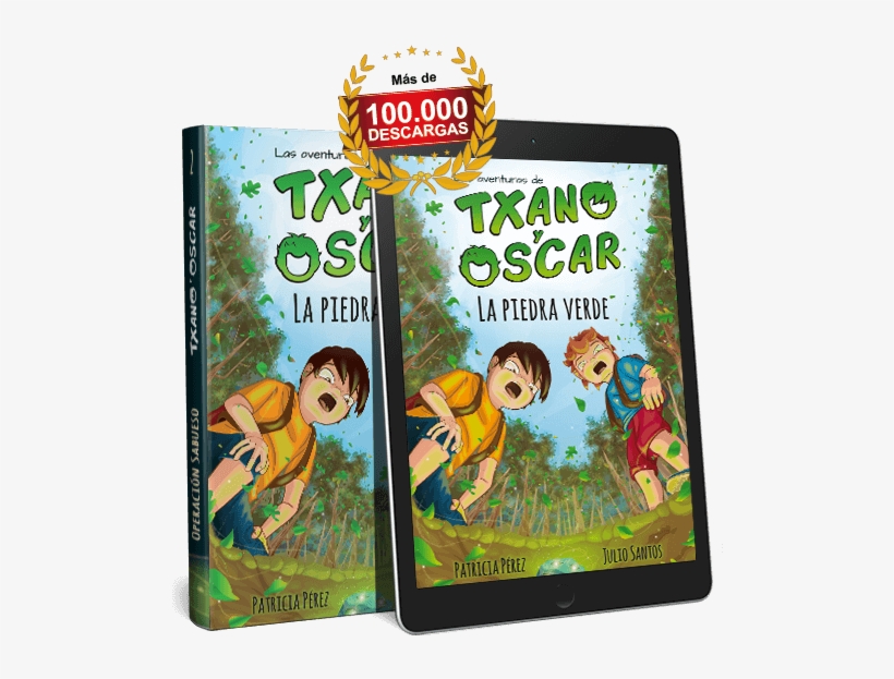 ¿quieres Descargar Gratis Nuestro Primer Libro - Piedra Verde Txano Y Oscar, transparent png #9511241