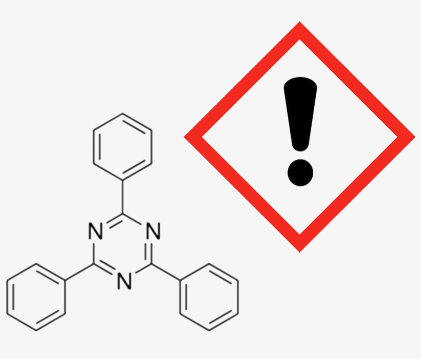Sigma2,4,6 Triphenyl 1,3,5 - Harmful And Irritant Symbol, transparent png #9511364