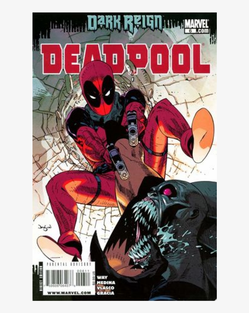 Купете Comics 2009-03 Deadpool - Deadpool Stan Lee Art, transparent png #9511735