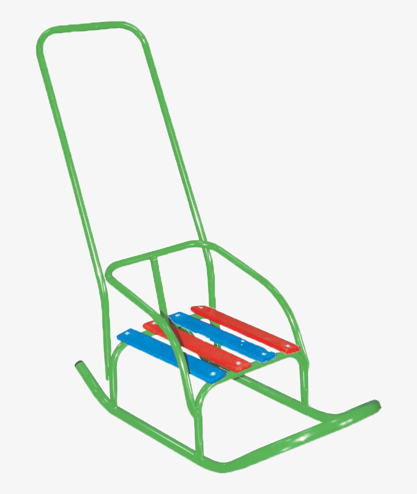 Sled Png - Санки С Толкателем, transparent png #9512170