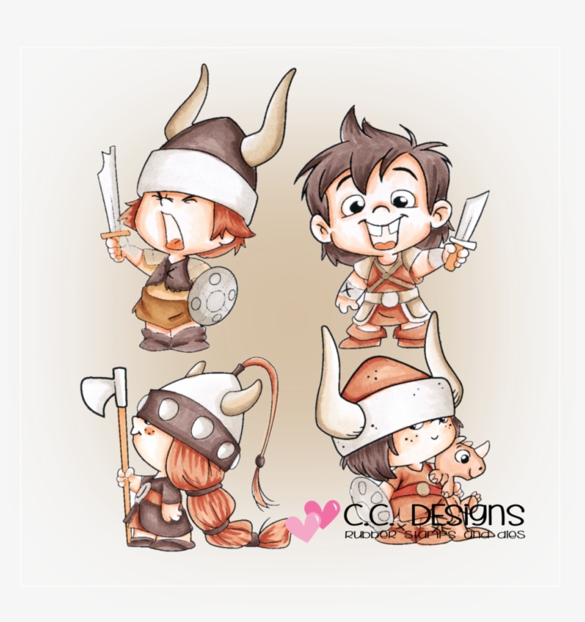 Designs Stamp Roberto's Rascals Viking Kids - Viking Kid Cartoon, transparent png #9513724