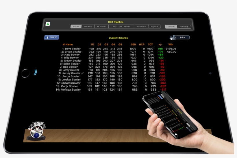 Running Bowling Sidepots Has Never Been Easier - Feature Phone, transparent png #9514117