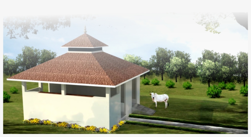 Goo Shala - Roof, transparent png #9514547