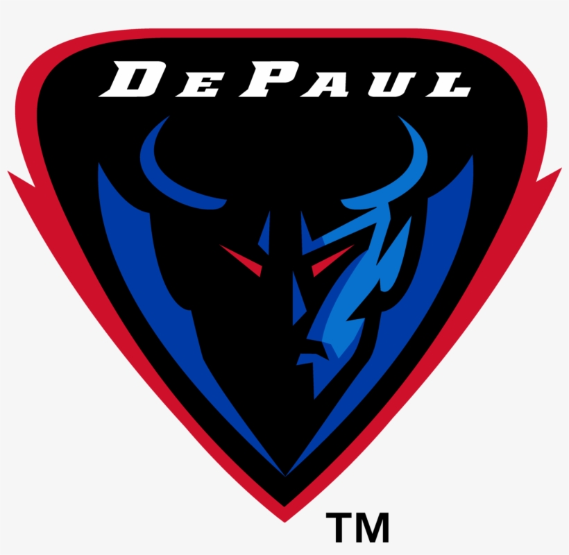 Official Ncaa Depaul University Blue Demons - Depaul Blue Demons Logo, transparent png #9514952
