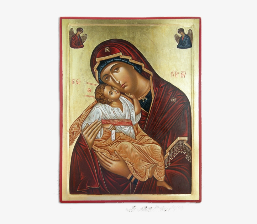 Virgin Mary - Painting, transparent png #9515431