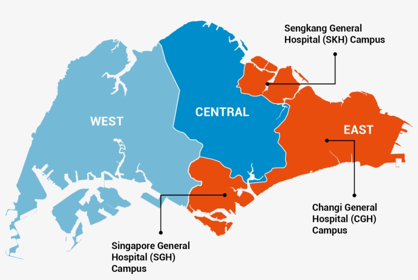 Campus North South East West North South East West Singapore - Free Transparent Png Download - Pngkey