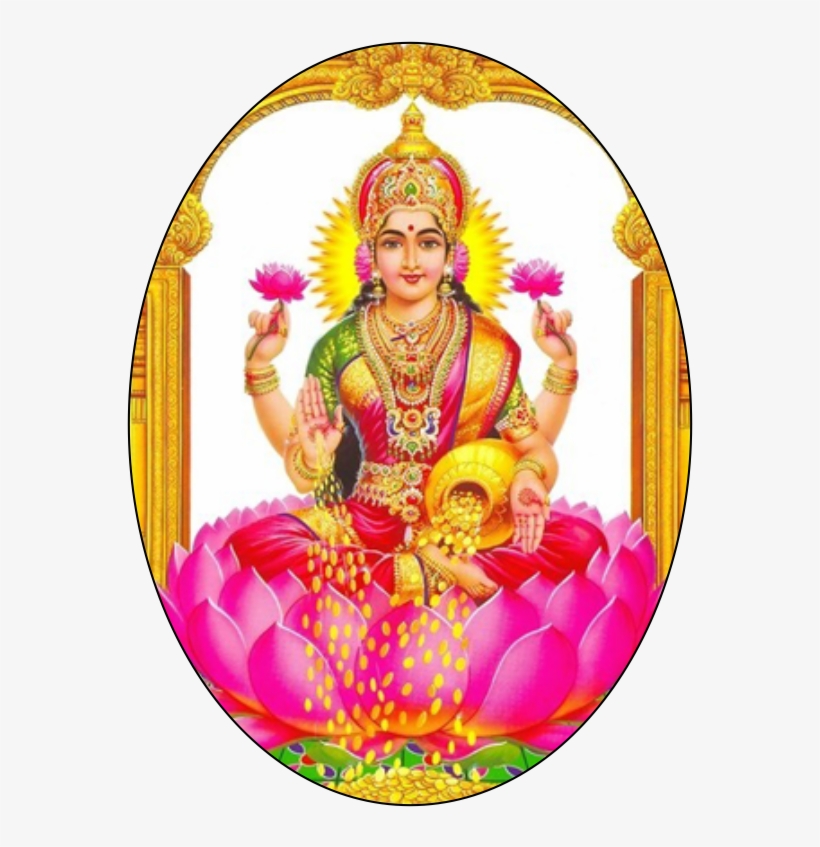 Goddess Laxmi - Goddess Lakshmi, transparent png #9515984