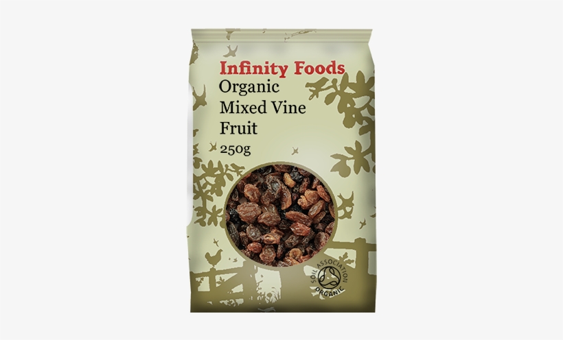 Organic Mixed Vine Fruit - Infinity Food Organic Pumpkin Seeds 250g, transparent png #9516534