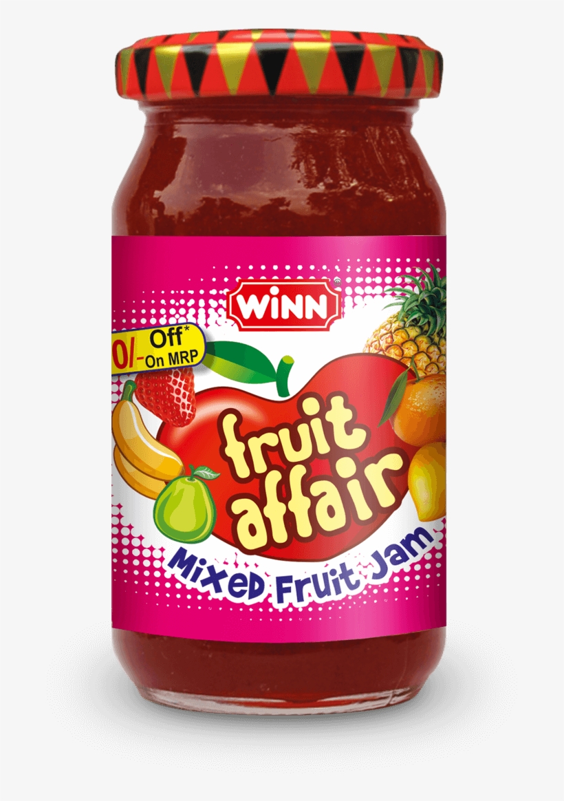 Fruit Jamsglass Bottle 260g - Natural Foods, transparent png #9516618