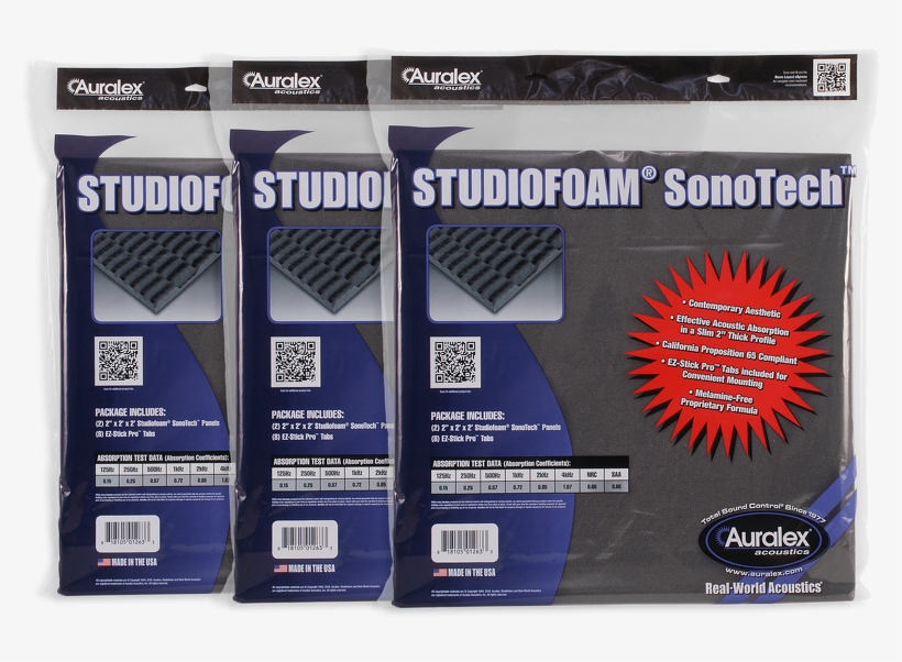 Studiofoam Sonotech Polybag Packaging - Ammunition, transparent png #9516934