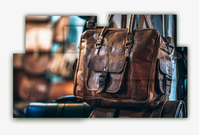 Leather - Bag, transparent png #9517296