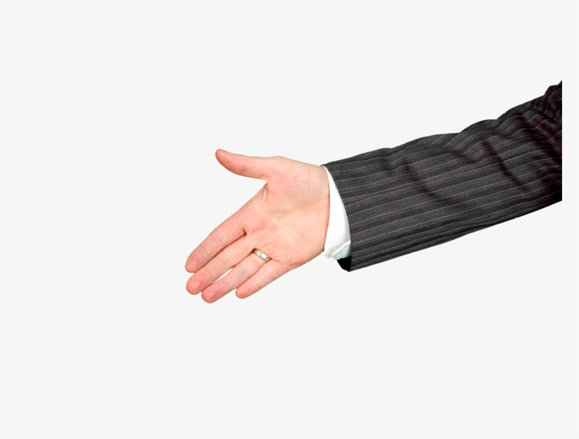 Hand The Hand Welcome Gesture 52716 - Boy Hand, transparent png #9517754