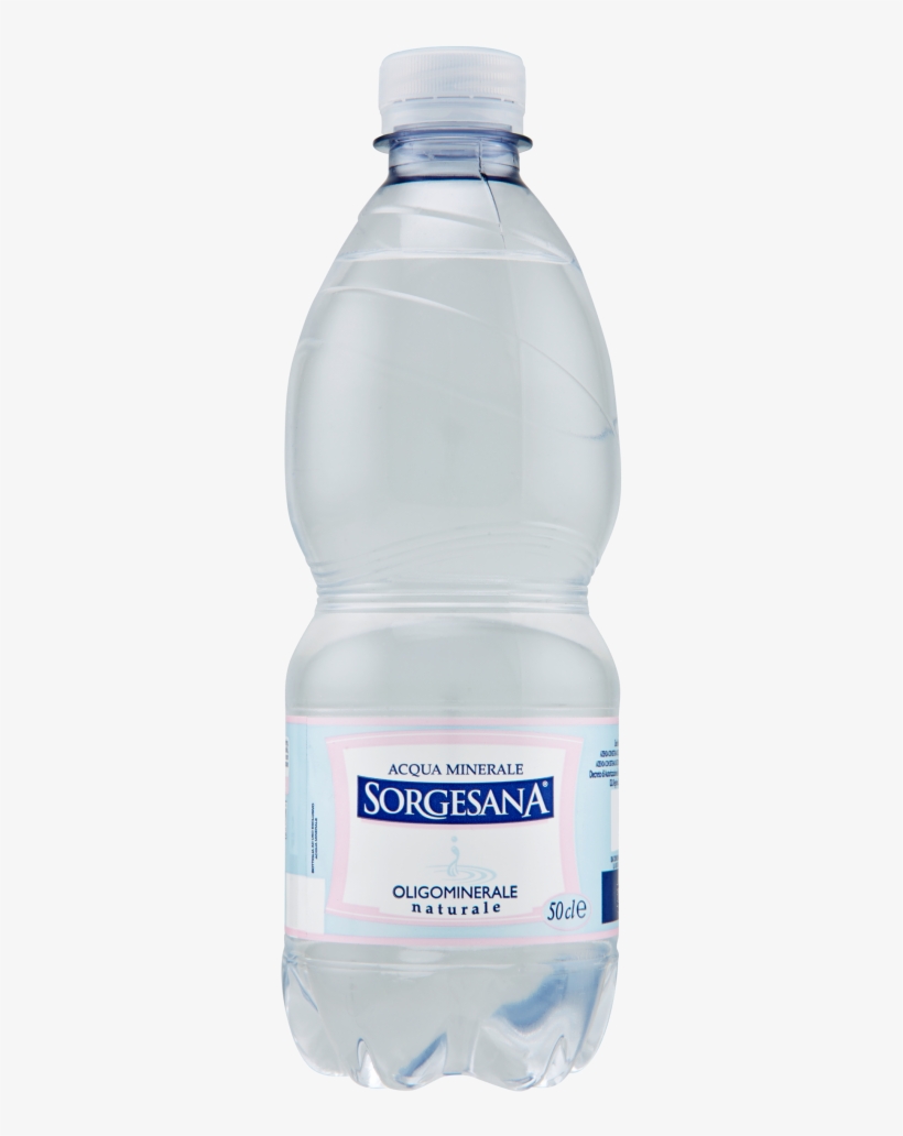 Sorgesana Acqua Naturale Pet 500 Ml - Mineral Water, transparent png #9518893