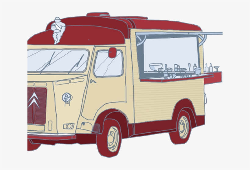 Vans Clipart Burger Van - Van, transparent png #9518937