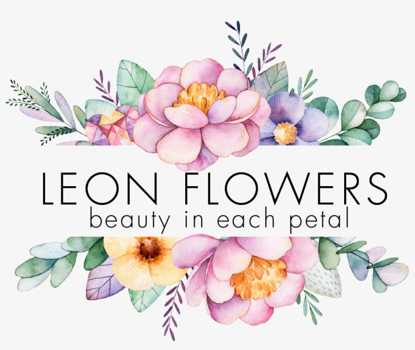 Leon Flowers Inc - Printable Thank You Cards Floral, transparent png #9519060