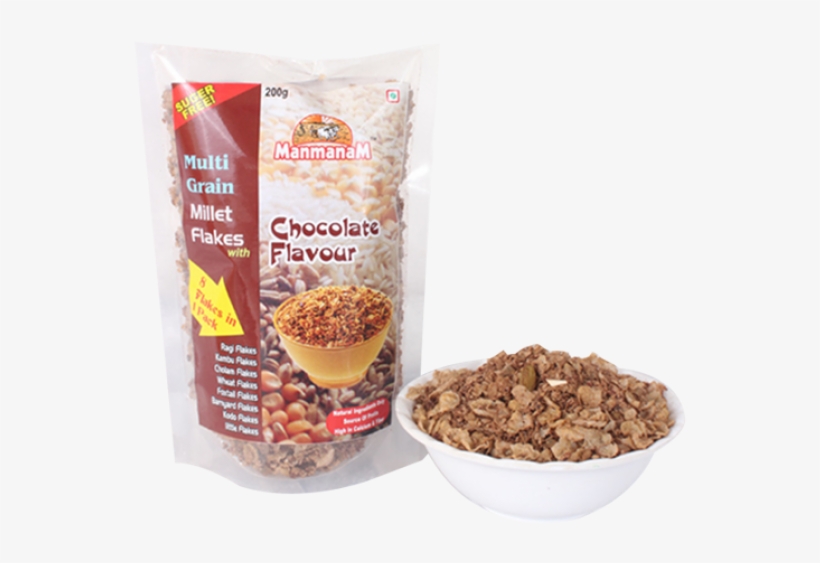 Millet Flakes Chocolate Flavour - Whole Grain, transparent png #9520623