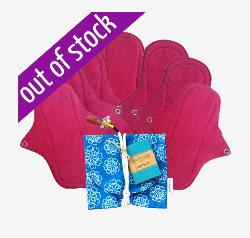 Top View - Cloth Menstrual Pad, transparent png #9520683