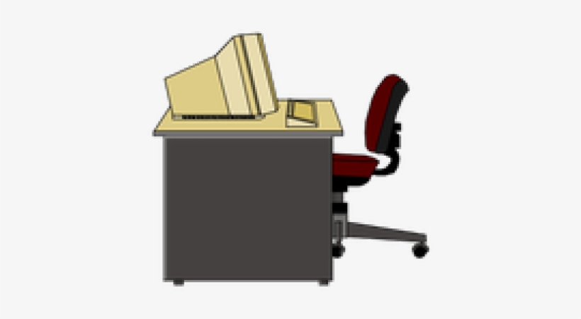 Office Desk Clipart Transparent, transparent png #9521327