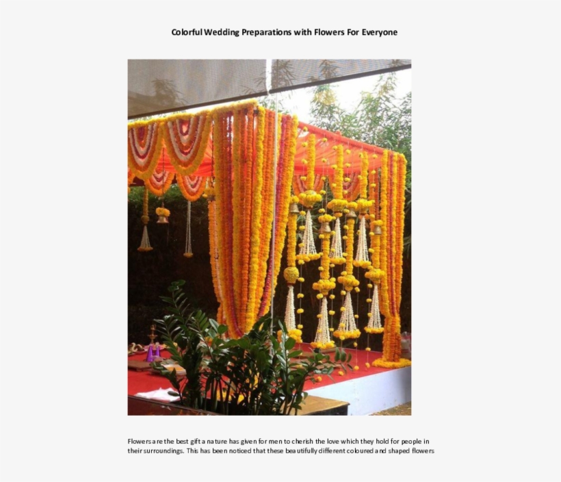 Docx - South Indian Wedding Mandap, transparent png #9521478