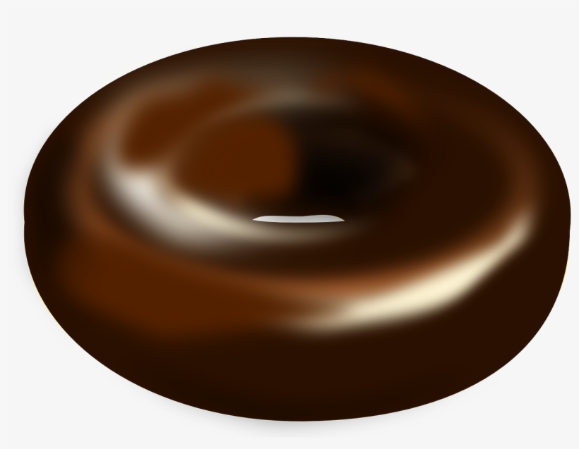 Donut,doughnut,baked Goods,cake,ring,dark Chocolate,sweets, - Chocolate Donut Png, transparent png #9521863