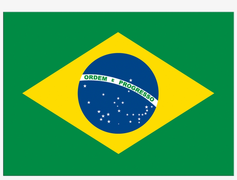 Brazil Flag Sticker 3x4\ - Flag Brazil, transparent png #9522919