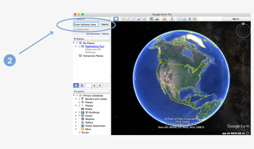 Step - Google Earth, transparent png #9523287