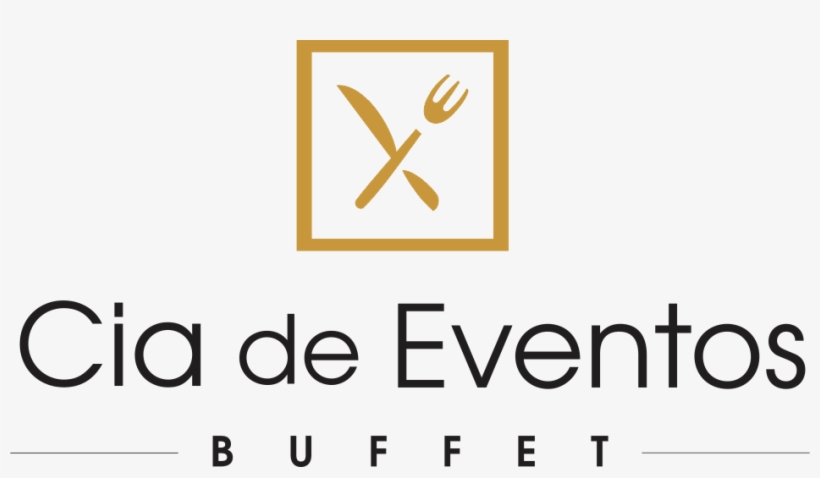 Cia De Eventos Buffet - Sign, transparent png #9523467