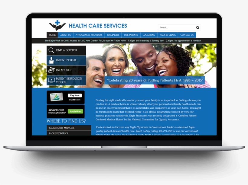 Laptop Image - Website, transparent png #9523753