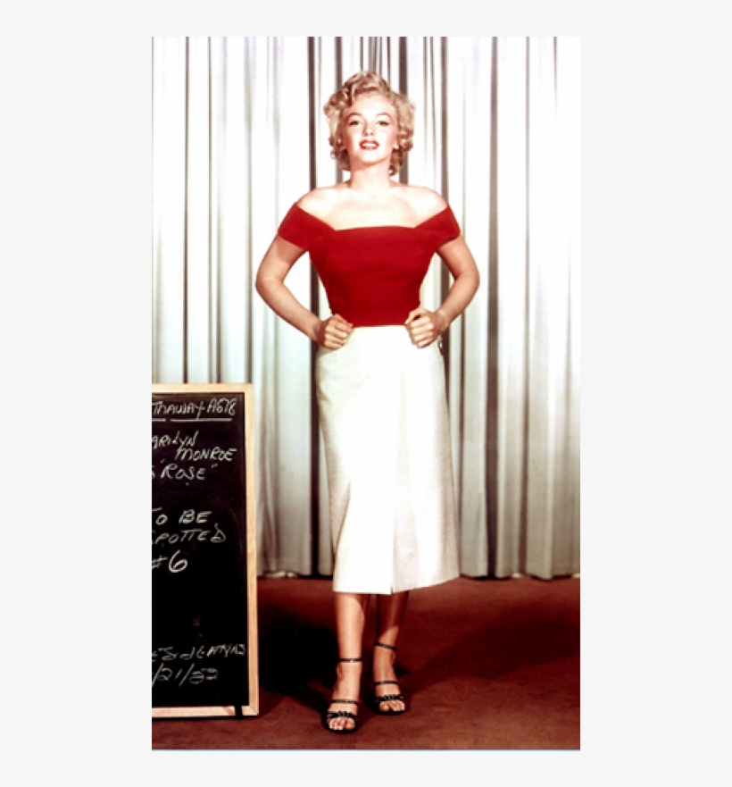 Marilyn Monroe Off The Shoulder Celebrity Style Sexy - World Doll Marilyn Monroe, transparent png #9523782